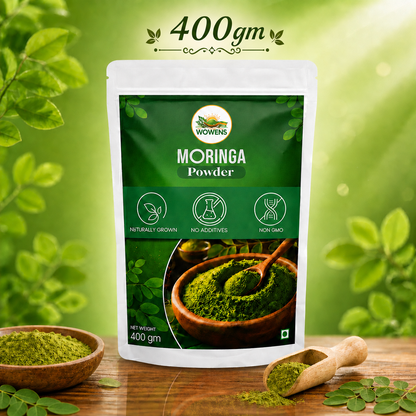 Wowens Organic Moringa Powder - 400g