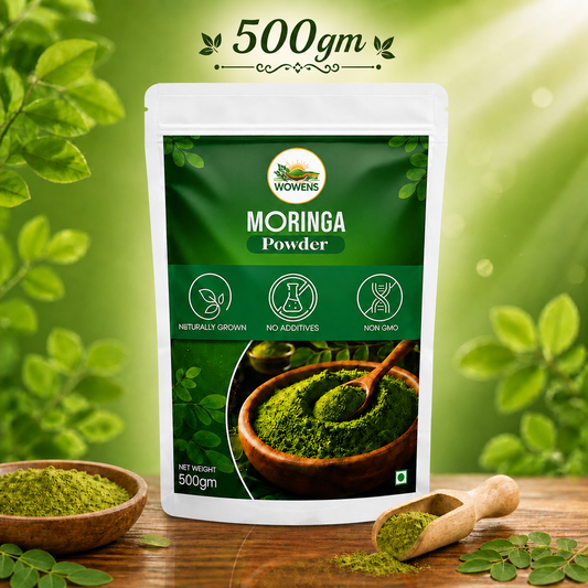 Wowens Organic Moringa Powder - 500g