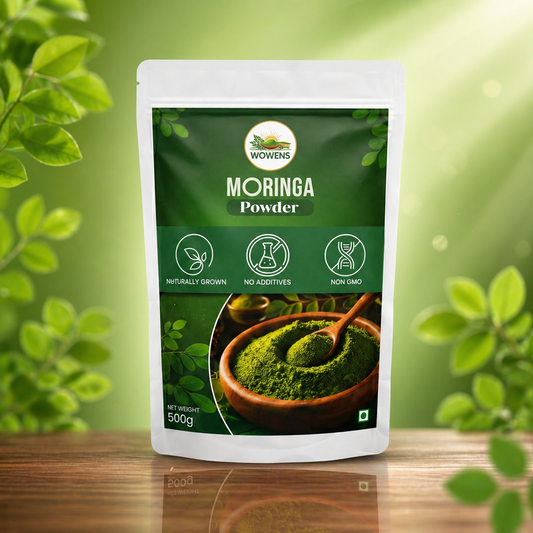 Wowens Organic Moringa Powder - 500g